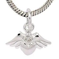 ängel hängen i silver