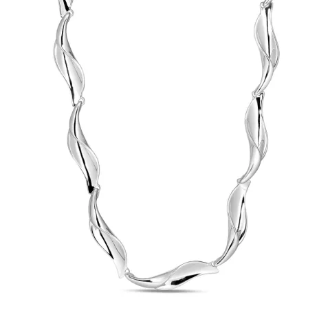 halsband i silver  x 