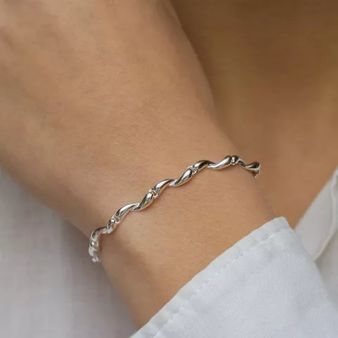 armband i silver  x 4,3 mm