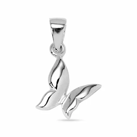 fjärilar hängen i silver