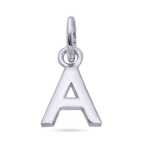 bokstav a hängen i silver - My Letter