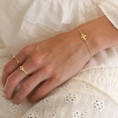 ring i förgyllt silver - Lumé Essence