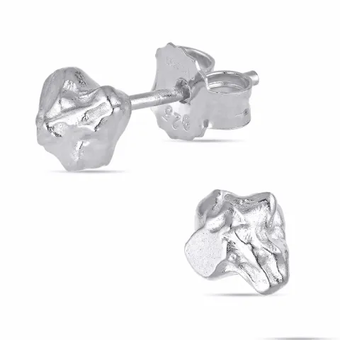 örhängestift i silver - Lumé Etched