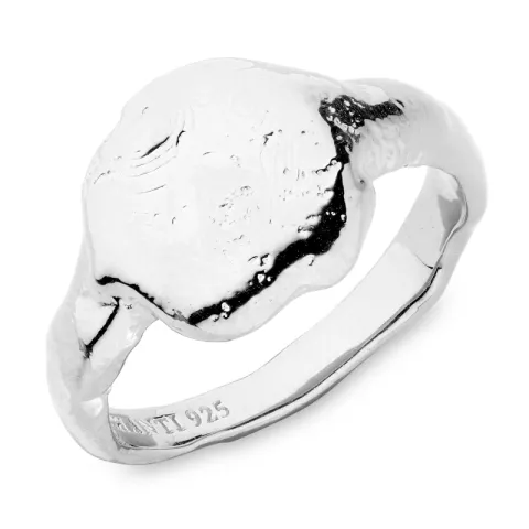ring i silver - Lumé Etched