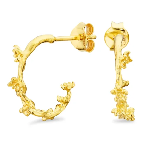 blommor halvcreol i förgylld mässing - Eliné