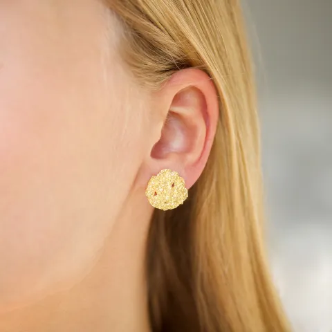 örhängen i förgylld mässing - Eliné