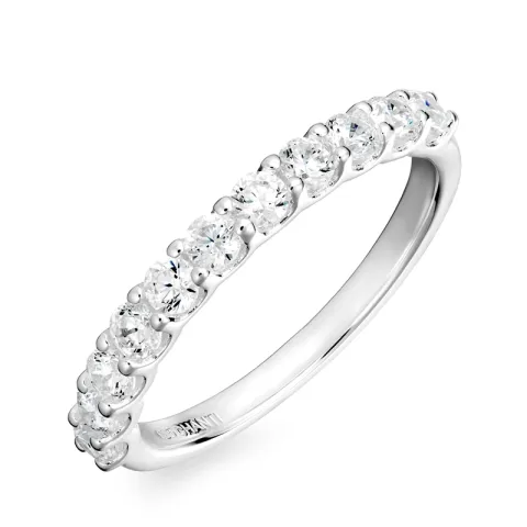 zirkon ring i silver