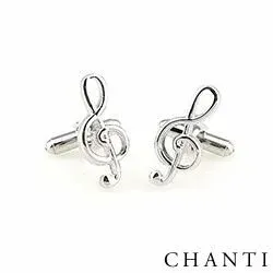 Nod manschettknappar i Rostfritt stål