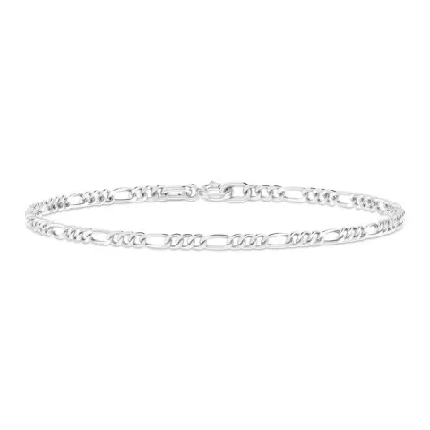 ID Fine figaroarmband i silver