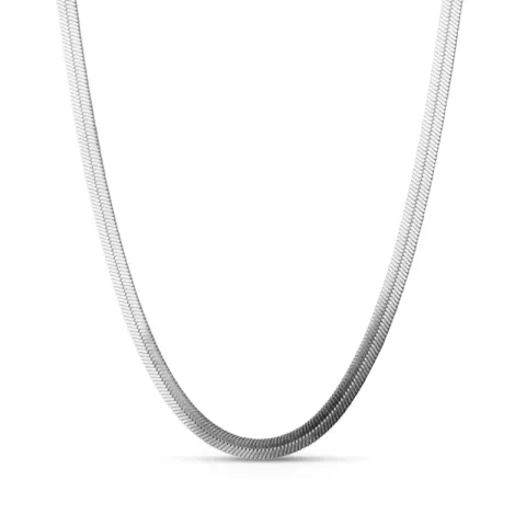 Enamel Caroline halsband i silver