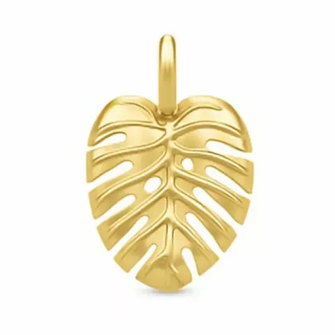 elegant Julie Sandlau blad hängen i förgyllt silver