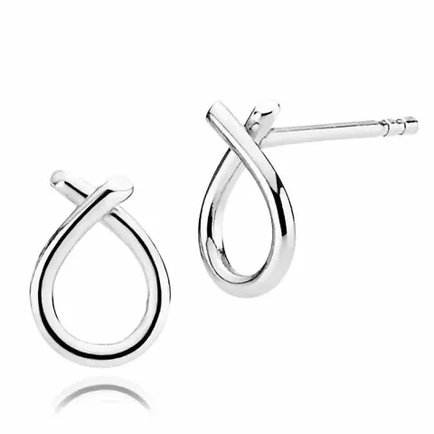 enkla Izabel Camille Everyday droppe örhängen i silver
