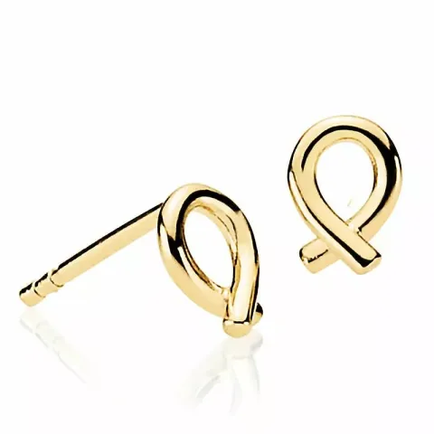 små Izabel Camille Everyday örhängen i förgyllt silver