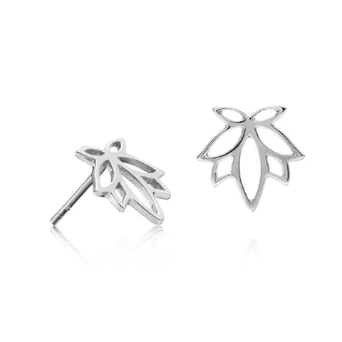 Izabel Camille x Mie Moltke Lotus örhängen i silver