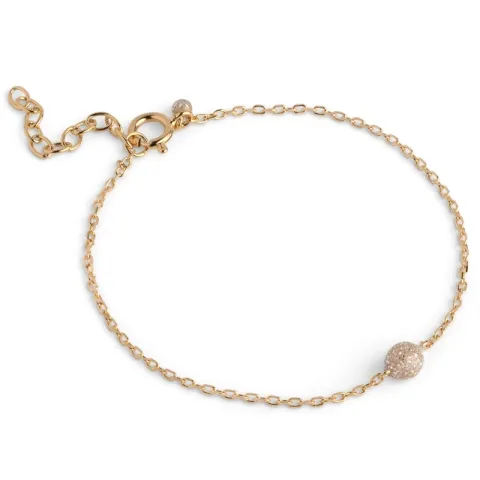Enamel Balloon Sparkle armband i förgyllt silver