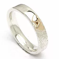 Kollektionsprov ring i silver och vanl. guld