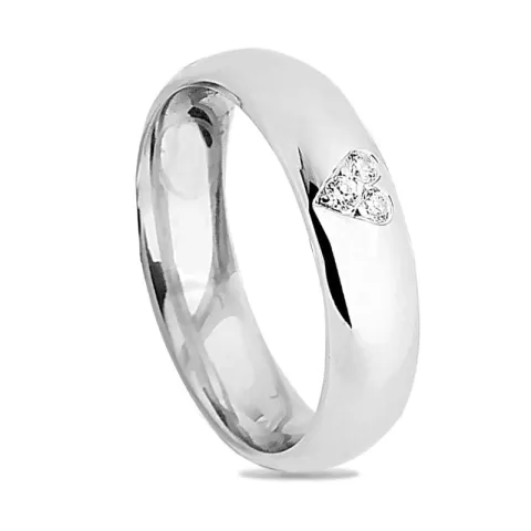 Kollektionsprov zirkon ring i silver