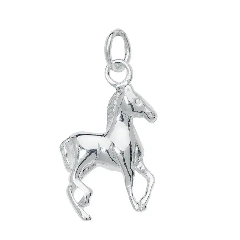 Kollektionsprov hästar hängen i silver