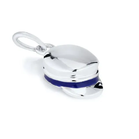 Kollektionsprov studentmössa charm i silver 