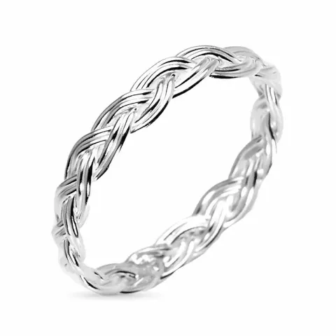 Kollektionsprov knuta ring i silver