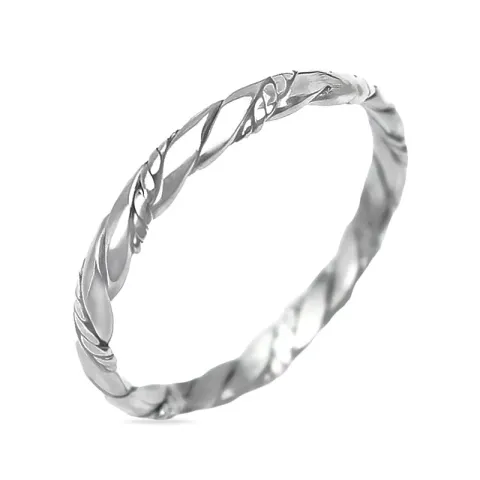 Kollektionsprov vridet ring i silver