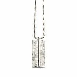 RebekkaRebekka Olivia necklace halskedja med berlocker i silver vit zirkon