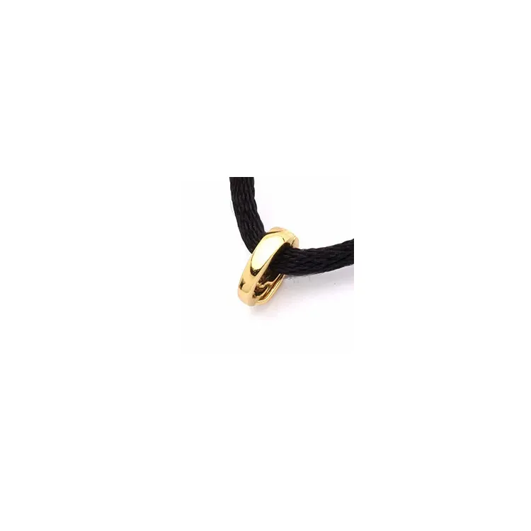 CARI lås till armband i förgyllt silver med blank yta