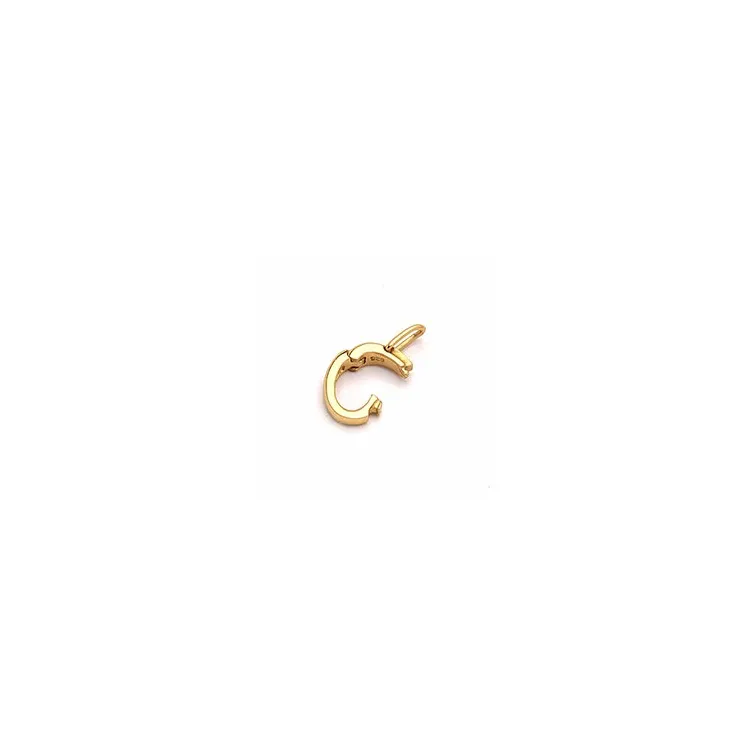 CARI lås till armband i förgyllt silver med blank yta