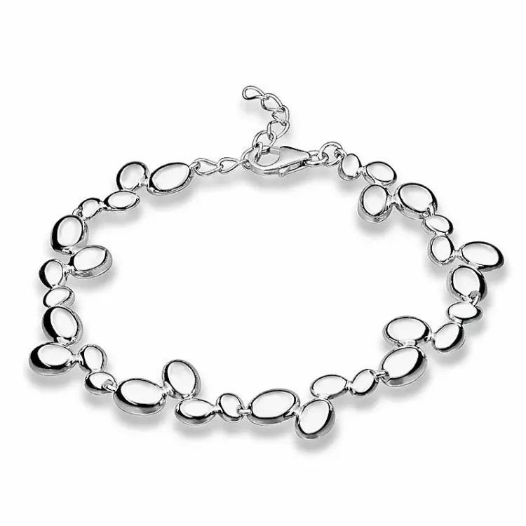 armband i silver 18 cm plus 3 cm x 11,0 mm