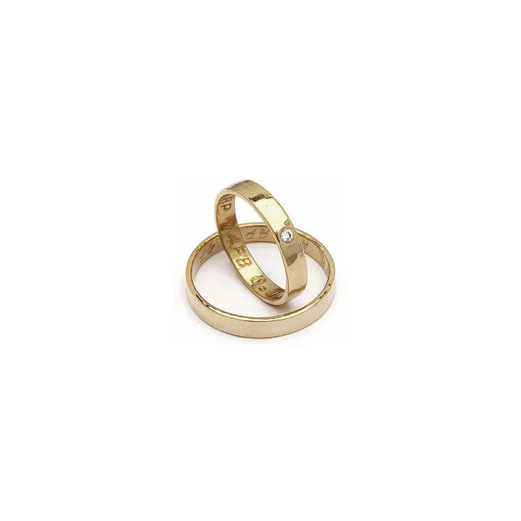 Vigselsringe från rs of scandinav i guld 0,02 ct