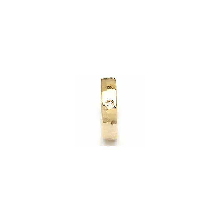 Vigselsring från rs of scandinavi i 14  karat guld 0,02 ct