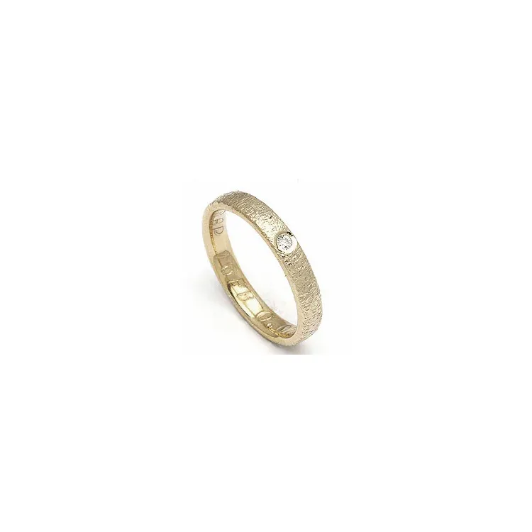 Vigselsring från rs of scandinavi i 8 karat guld 0,02 ct