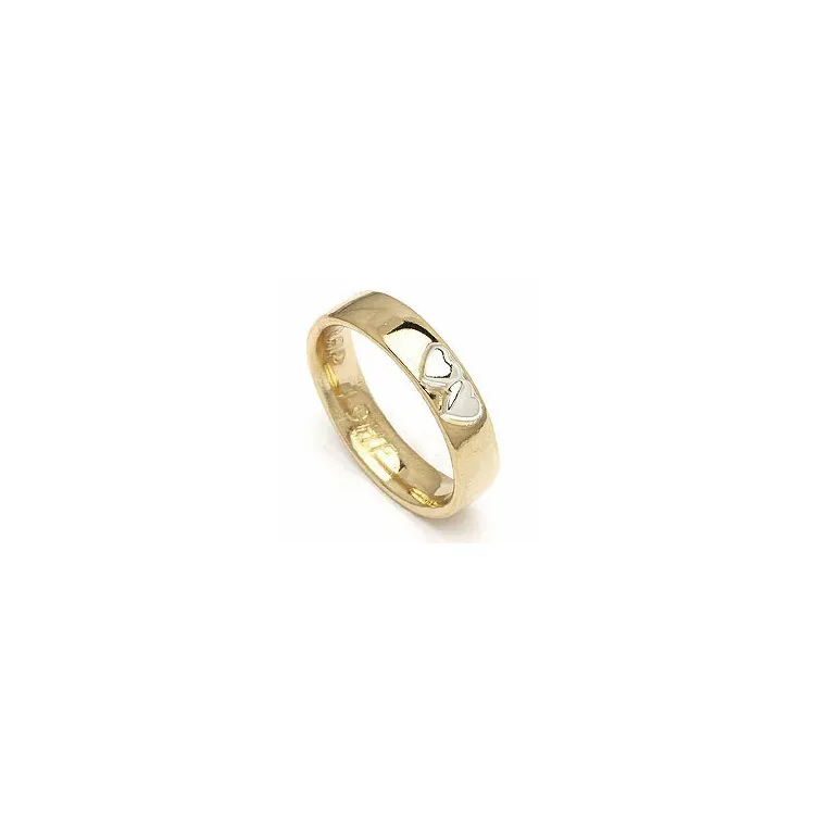 Vigselsring från rs of scandinavi i 8 karat guld- och vitguld