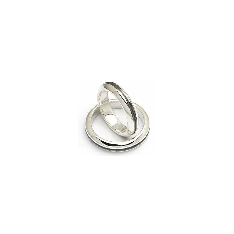 Vigselsringe från rs of scandinav i oxiderat sterlingsilver