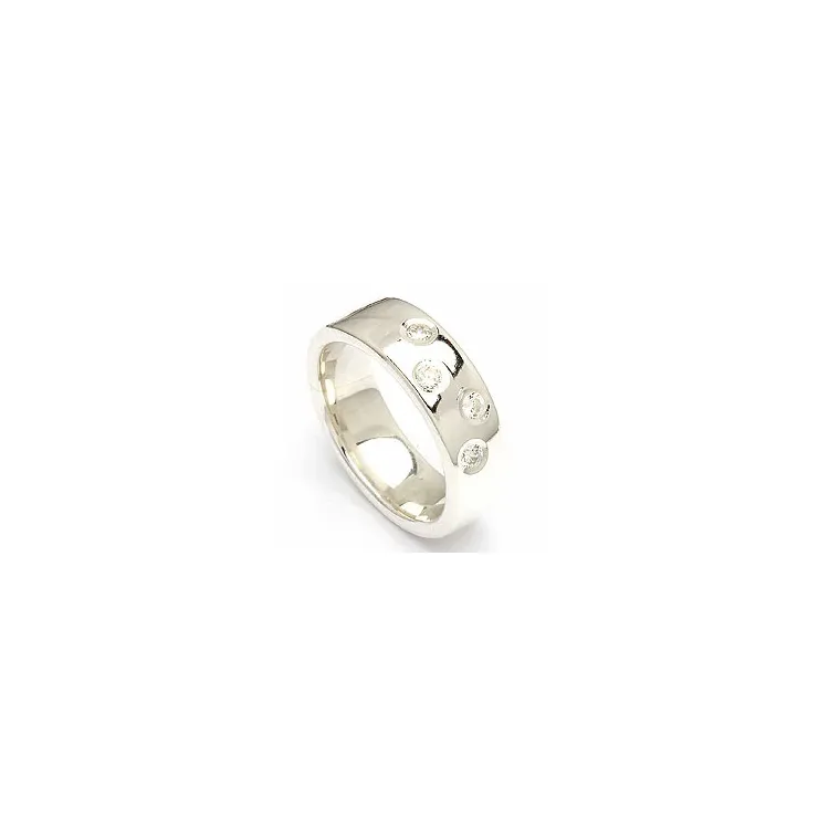 Vigselsring från rs of scandinavi i silver