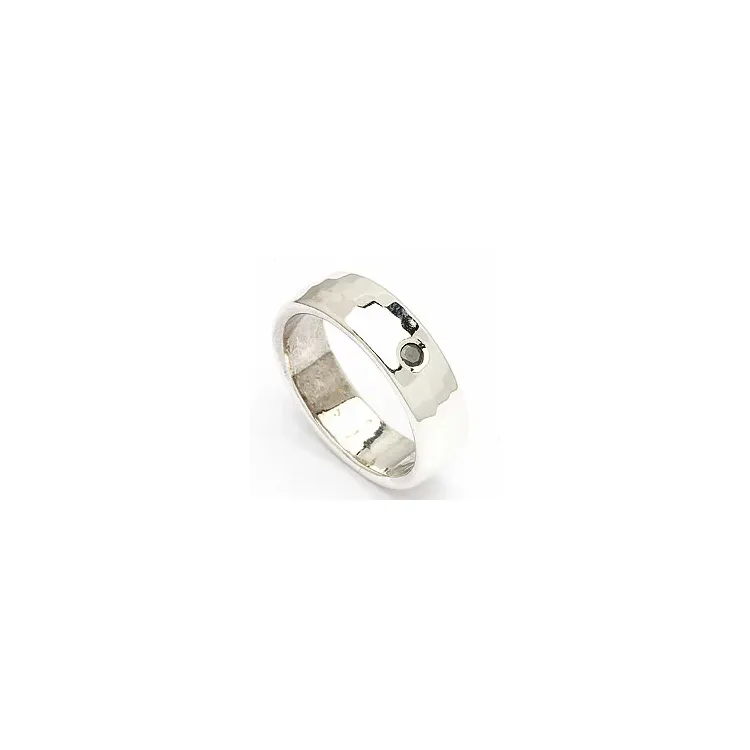 Vigselsring från rs of scandinavi i silver 0,05 ct