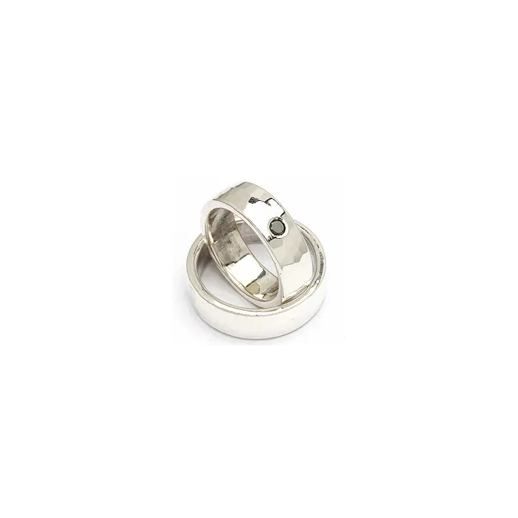 Vigselsringe från rs of scandinav i silver 0,10 ct