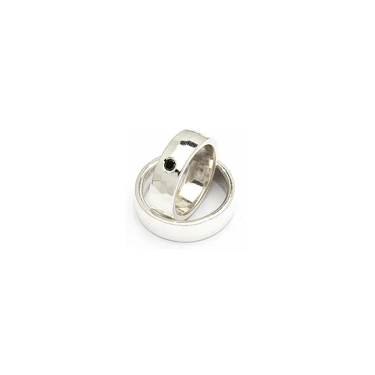 Vigselsringe från rs of scandinav i silver 0,10 ct