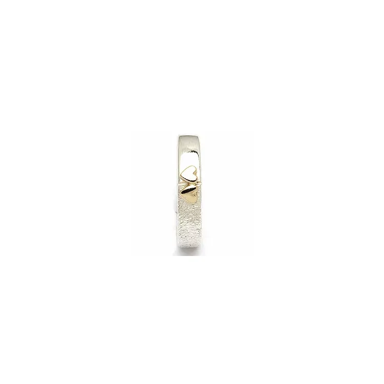 Vigselsring från rs of scandinavi i silver och vanl. guld