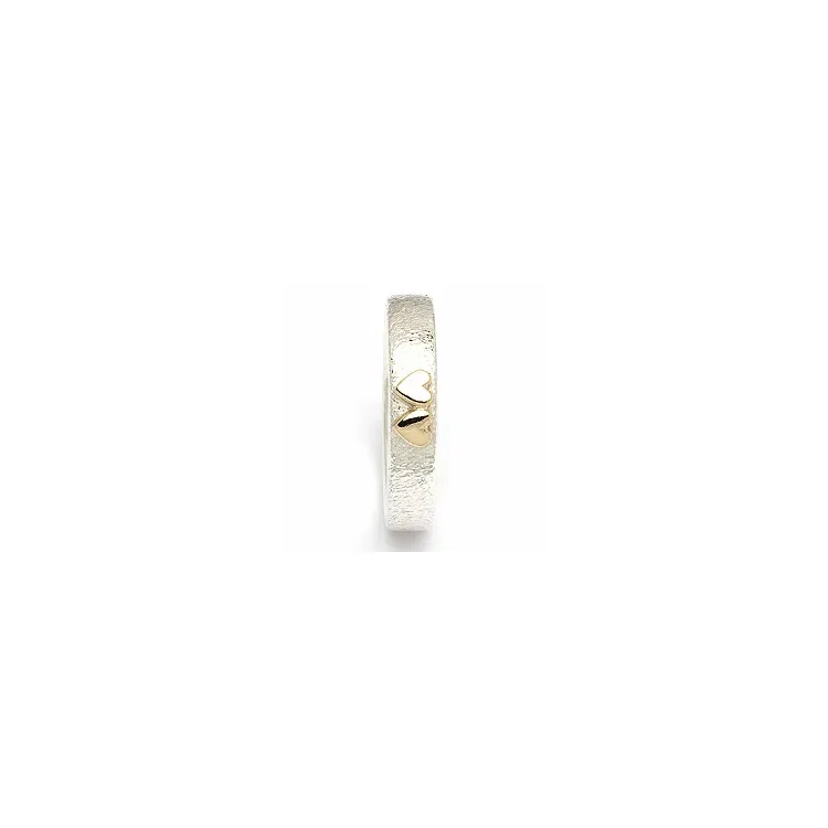 Vigselsring från rs of scandinavi i silver och vanl. guld