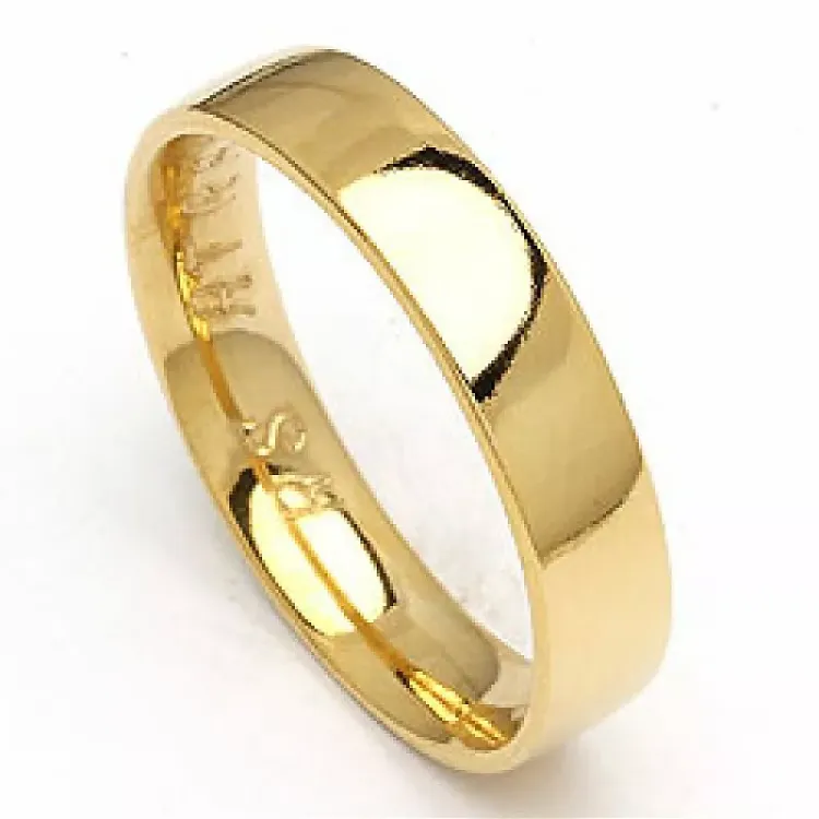 Vigselsring från rs of scandinavi i 8 karat guld