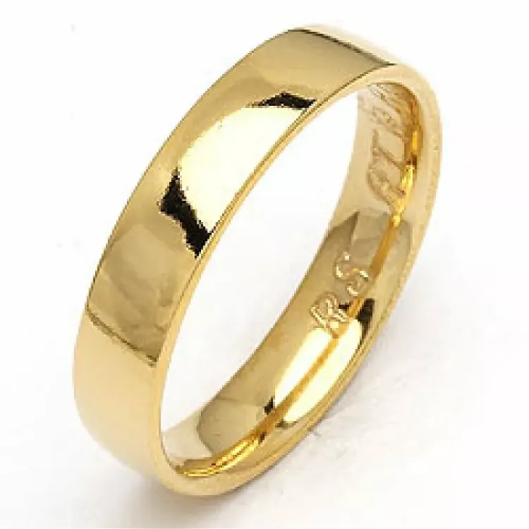 Vigselsring från rs of scandinavi i 8 karat guld