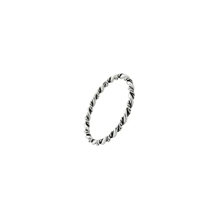 6,5 mm RS of Scandinavia armring i oxiderat sterlingsilver