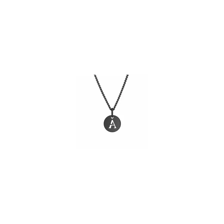 NORDAHL ANDERSEN A hängen med halskedja i oxiderat sterlingsilver