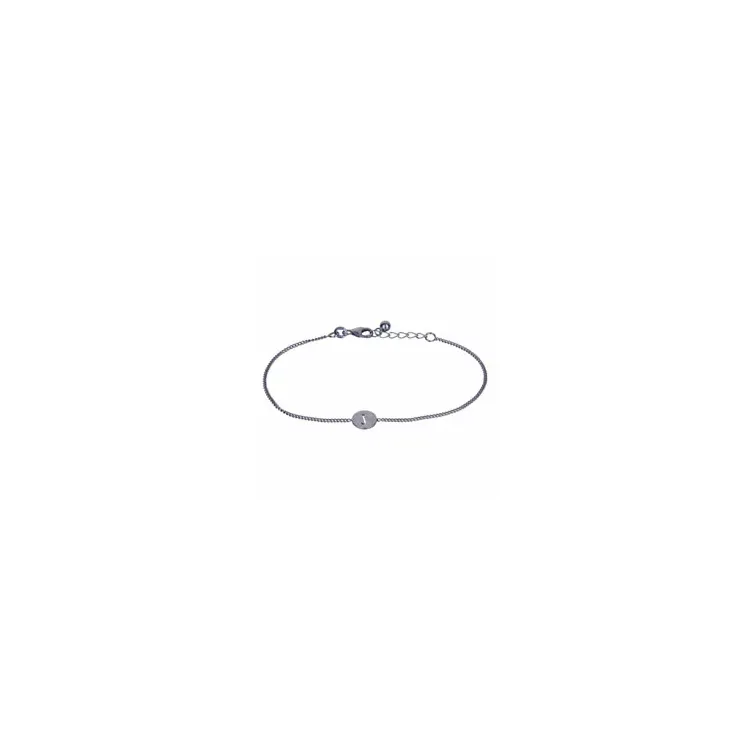NORDAHL ANDERSEN J armband i oxiderat sterlingsilver