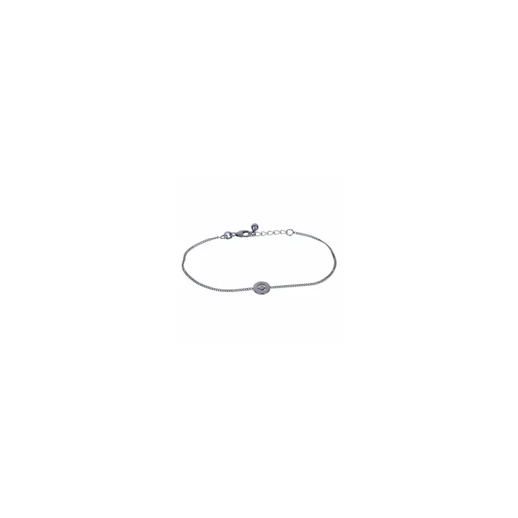 NORDAHL ANDERSEN O armband i oxiderat sterlingsilver