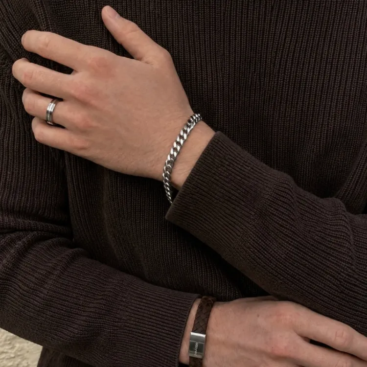 Nordahl andersen armband i stål