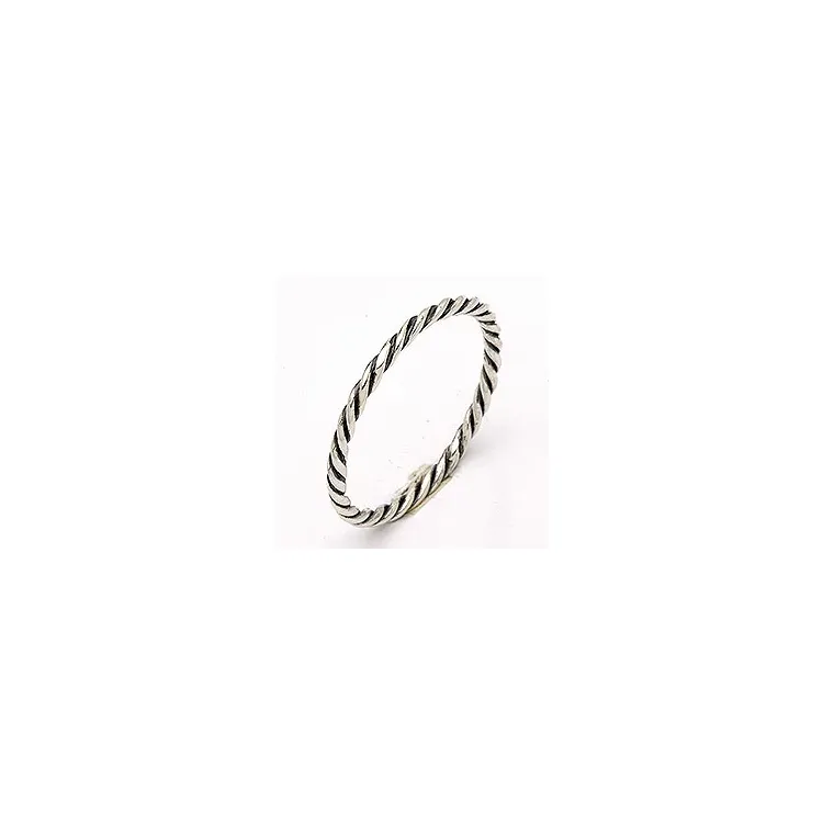 Blank Simple Rings ring i oxiderat sterlingsilver