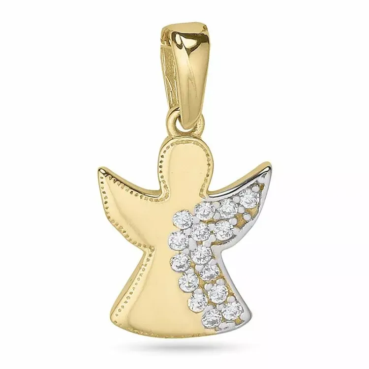 Ängel hängen i 9 karat guld