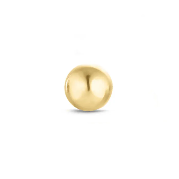 1/2 par 5 mm örhängen i 9 karat guld - Gold Collection